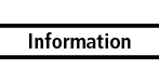  Image of a label with
  the word: Information.